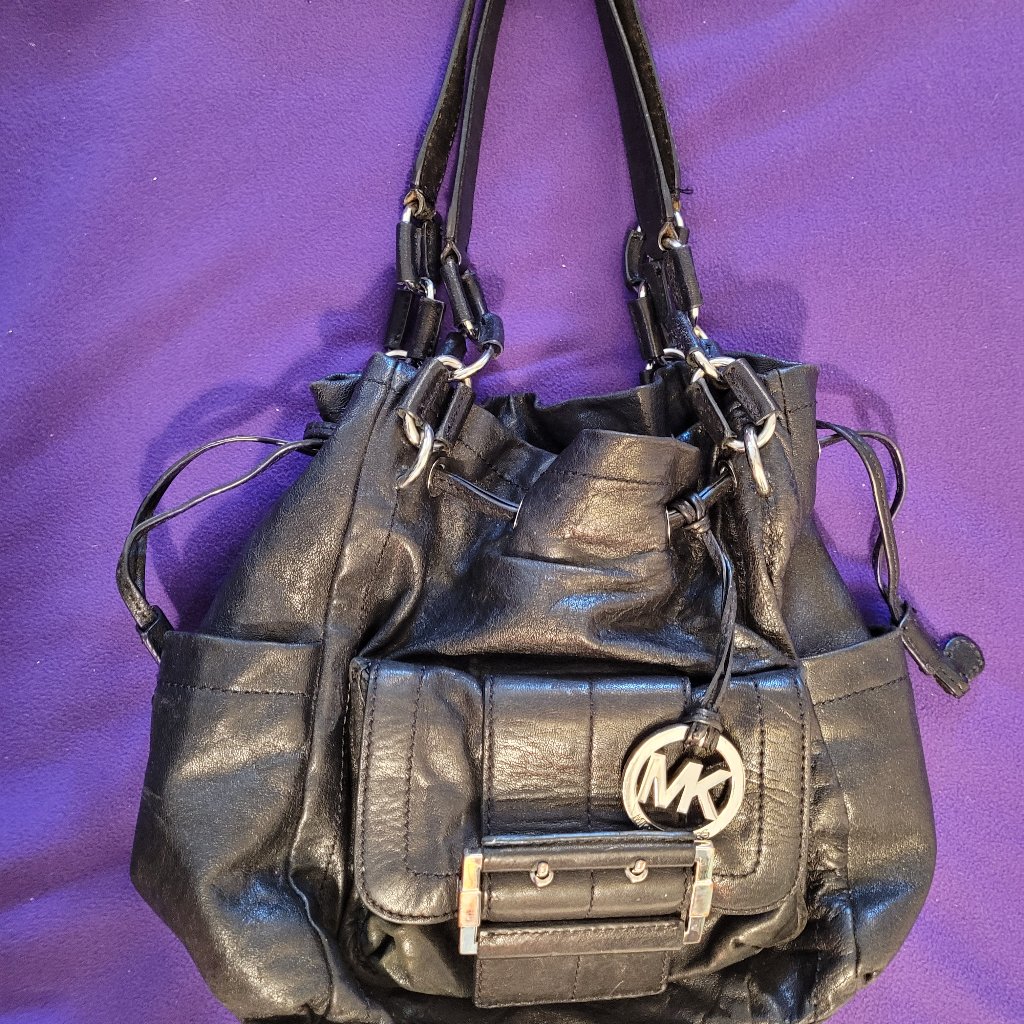 Gorgeous Michael Kors Leather Shoulder Tote Bag Euc